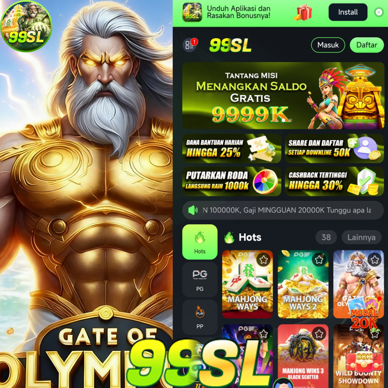 99SL - Platform Slot Online dengan Pengalaman Bermain Terbaik