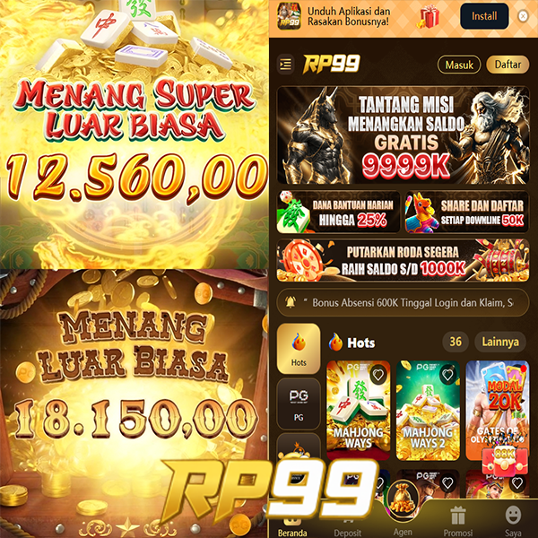 RP99 - Login Situs Resmi dan Nikmati Ragam Game PG Soft